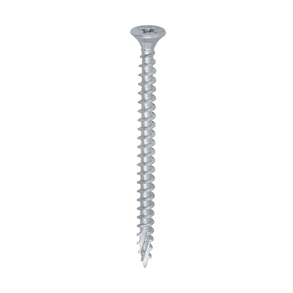 TIMCO C2 Exterior Strong-Fix Multi-Purpose Premium Screws - PZ -Silver 5.0 x 70mm (200 Pack)