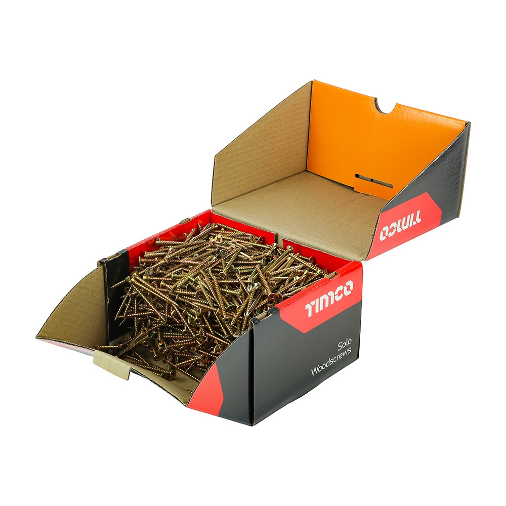 TIMCO Solo Woodscrew Industry Pack 5.0 x 70mm (1000 Pack)