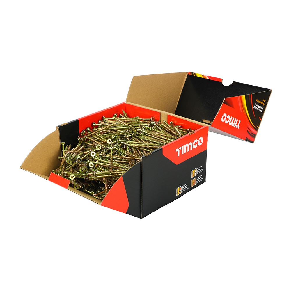 TIMCO Velocity Premium Multi-Use Screws - PZ - 5.0 x 90mm (1000 Pack)