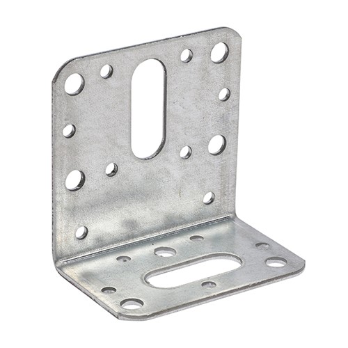 TIMCO Angle Brackets - Galvanised 50 x 50mm (Pack of 25)