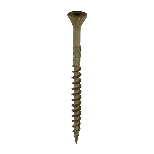 TIMCO C2 Deck-Fix Premium Decking Screws - TX - Countersunk - Exterior - Green 4.5 x 50mm (250 Pack)