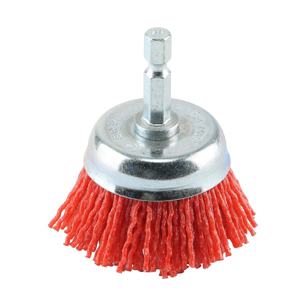 TIMCO Drill Cup Brush - Nylon 50mm