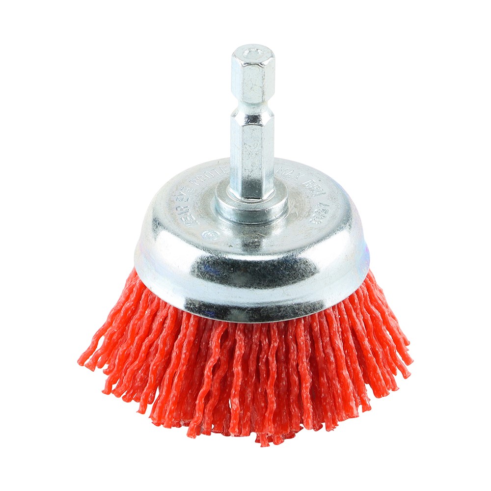 TIMCO Drill Cup Brush - Nylon 50mm