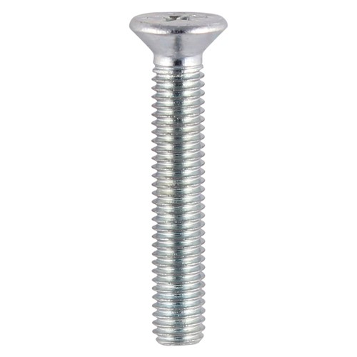 TIMCO Machine Screws - Countersunk - PH - Metric Thread - B Point - Zinc M5 x 30mm (500 Pack)