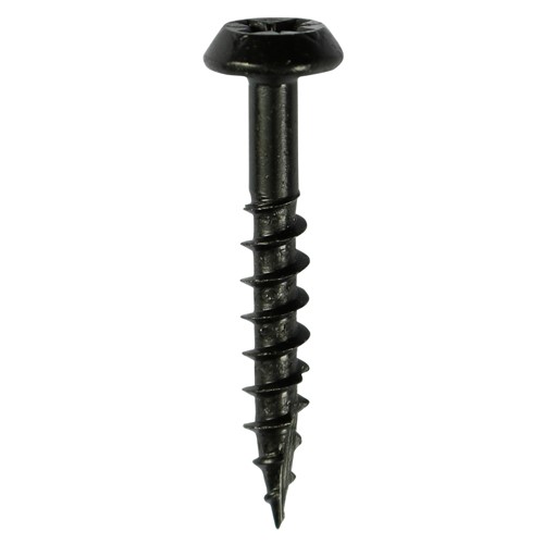 TIMCO Black Rainwater Screws 6.0 x 40mm (200 Pack)