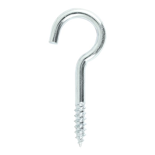 TIMCO Screw Hooks - Zinc 60mm (4)