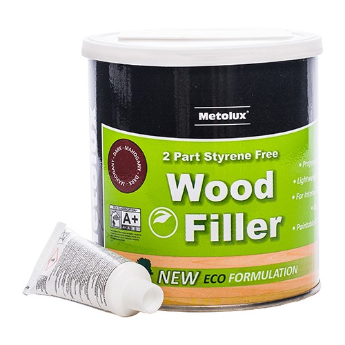 TIMCO Metolux 2 Part Styrene Free Wood Filler - White 770ml