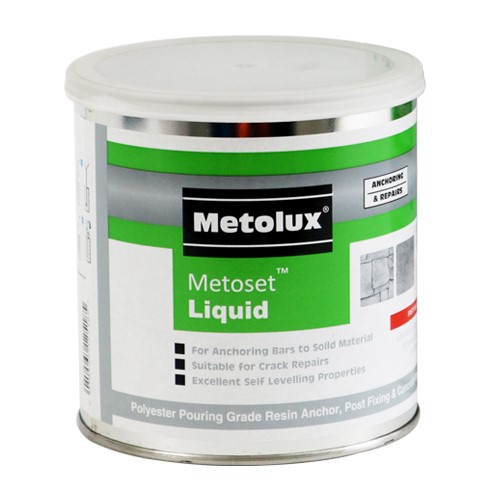 TIMCO Metolux 2 Part Metoset Liquid Mortar - Grey 5kg