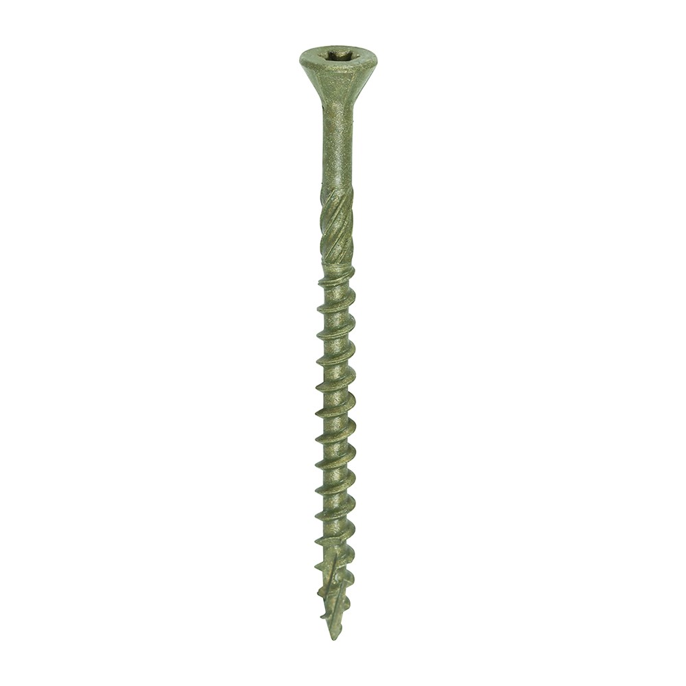 TIMCO C2 Deck-Fix Premium Decking Screws - TX - Countersunk - Exterior - Green 4.5 x 65mm (250 Pack)