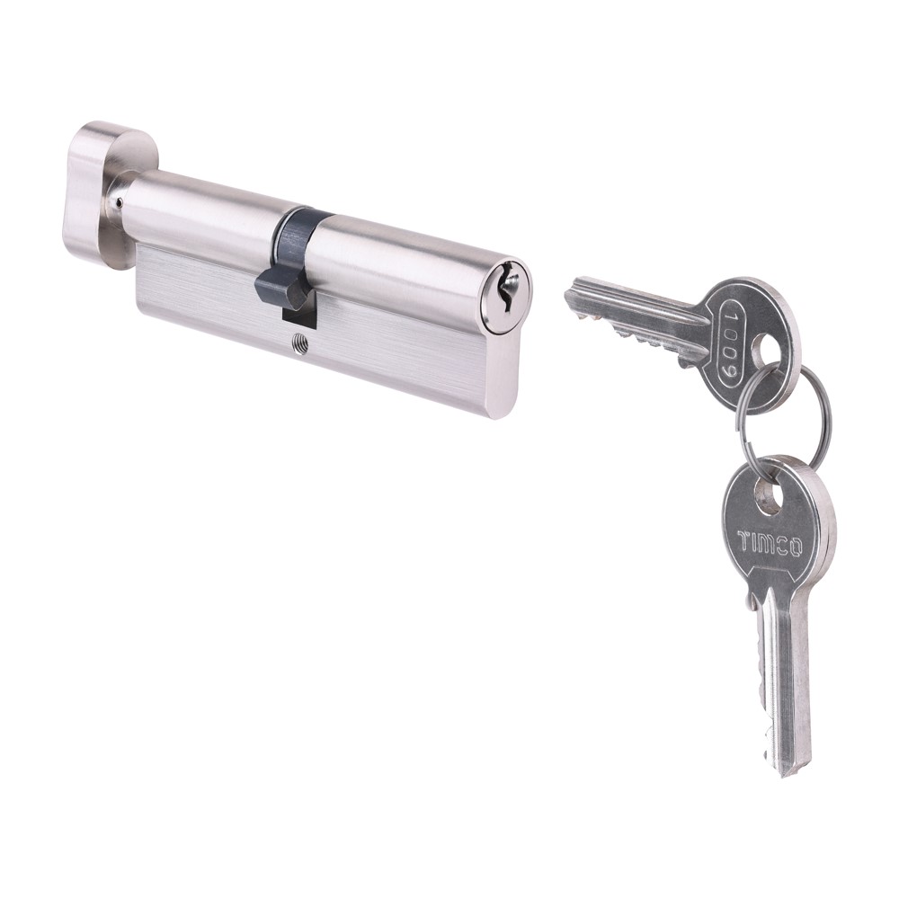 TIMCO Thumbturn Euro Cylinder SN - 100mm (50/50) (1)