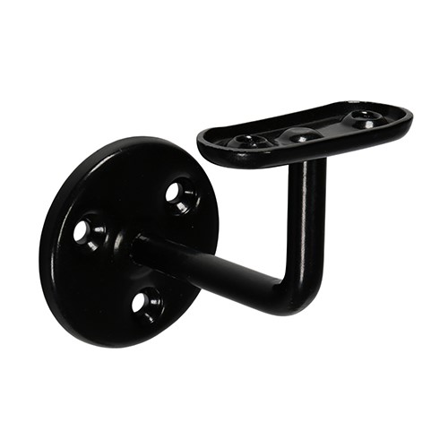 TIMCO Steel Handrail Bracket - Black 63mm