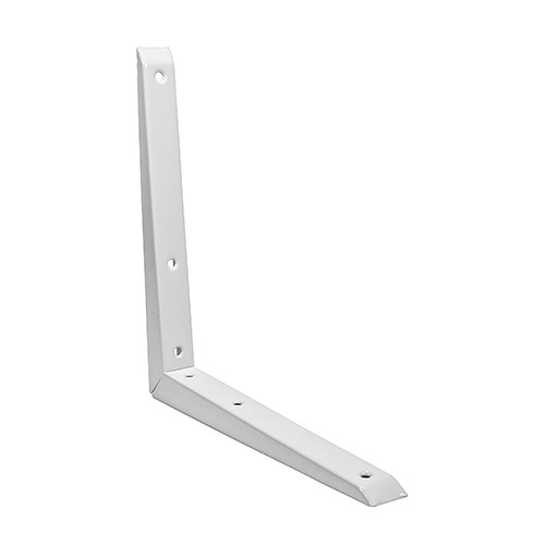TIMCO Mitred Shelf Bracket - White 200 x 200mm