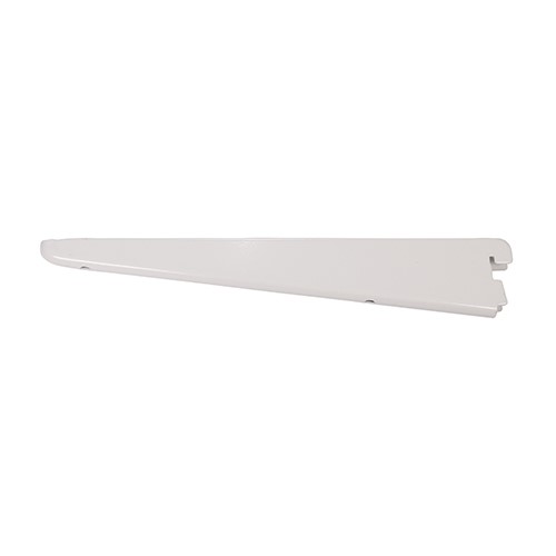 TIMCO Twin Slot Shelf Bracket - White 270mm (Pack of 10)