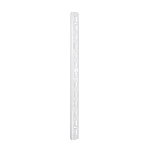 TIMCO Twin Slot Upright - White 1000mm (10 Pack)