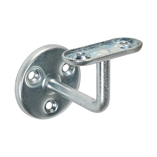 TIMCO Steel Handrail Brackets - Zinc 63mm (2)