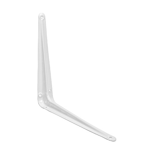 TIMCO London Pattern Shelf Bracket - White 250 x 200mm (Pack of 20)
