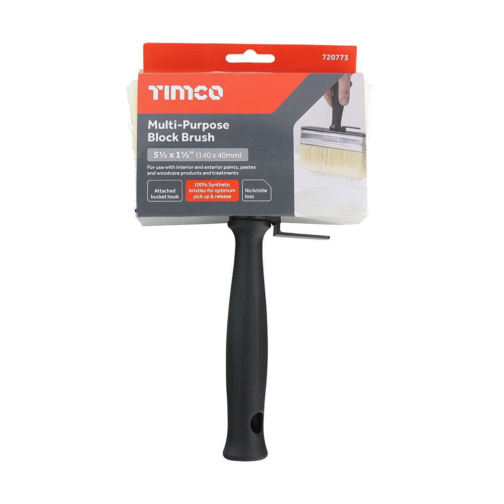 TIMCO Multi-Purpose Block Brush 140mm