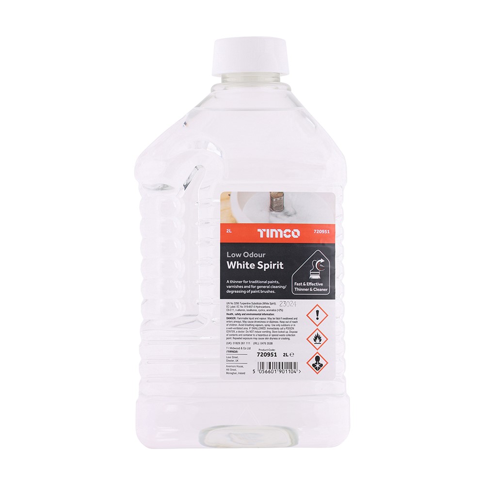 TIMCO Low Odour White Spirit 2L