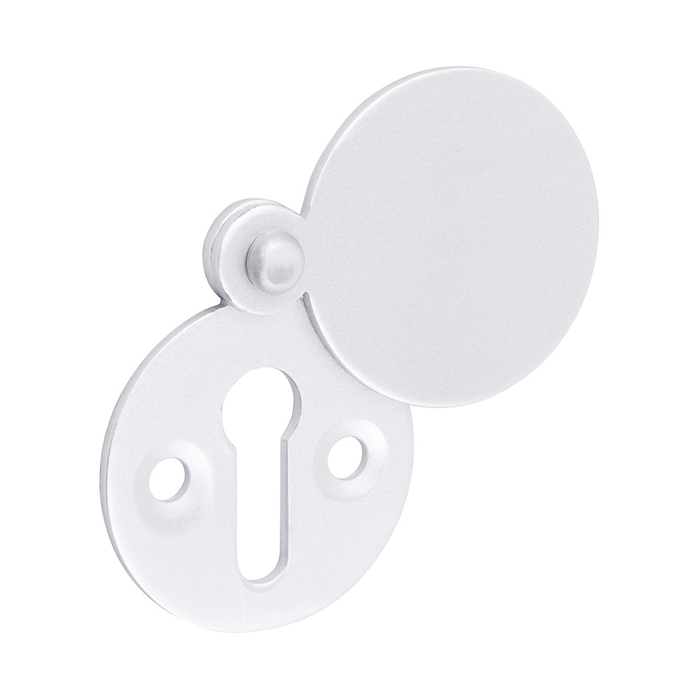 TIMCO Covered Escutcheon - Satin Anodised Aluminium 38mm (2)