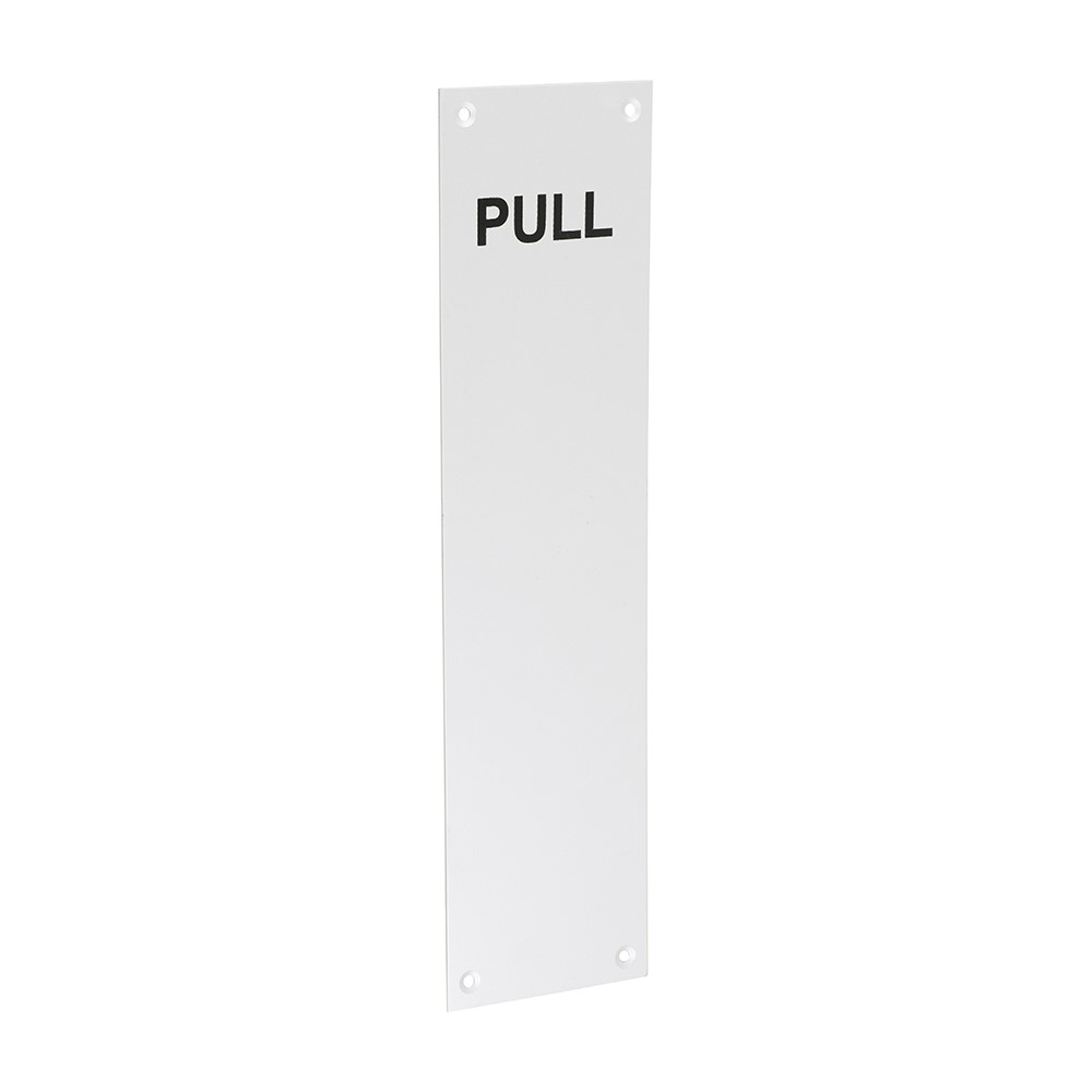 TIMCO Finger Plate PULL - Satin Anodised Aluminium 305 x 76mm
