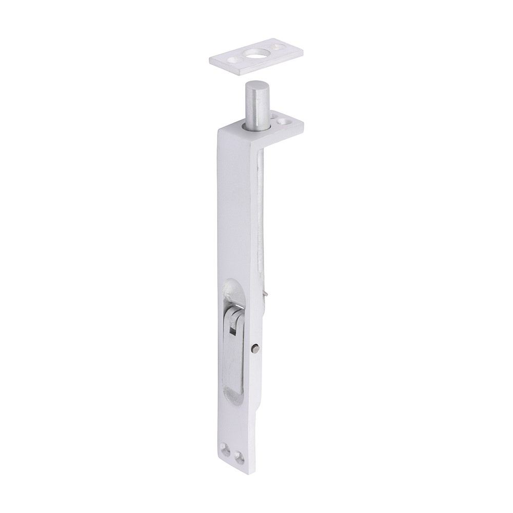 TIMCO Lever Action Flush Bolt - Satin Anodised Aluminium 155 x 20mm