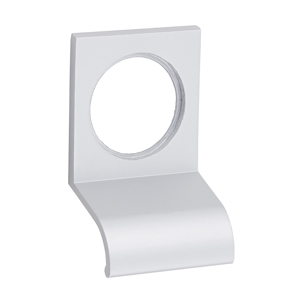 TIMCO Standard Cylinder Door Pull - Satin Anodised Aluminium 70 x 42mm