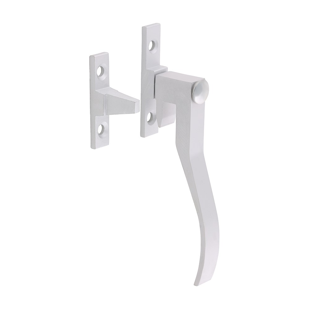 TIMCO Wedge Pattern Casement Fastener - Satin Anodised Aluminium 100mm