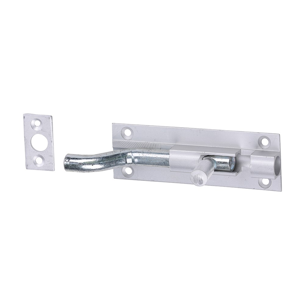TIMCO Necked Barrel Bolt - Satin Anodised Aluminium 75 x 25mm