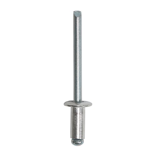 TIMCO Rivets - Dome Head - Aluminium 4.8 x 10mm (500 Pack)