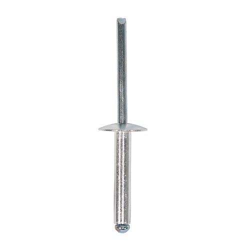 TIMCO Rivets - Flange Head - Aluminium 4.8 x 25mm (30)