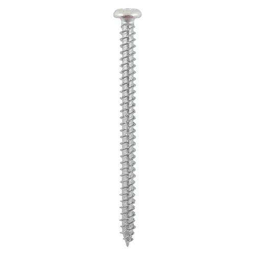 TIMCO Concrete Screws - TX - Pan - Zinc 7.5 x 100mm (100 Pack)