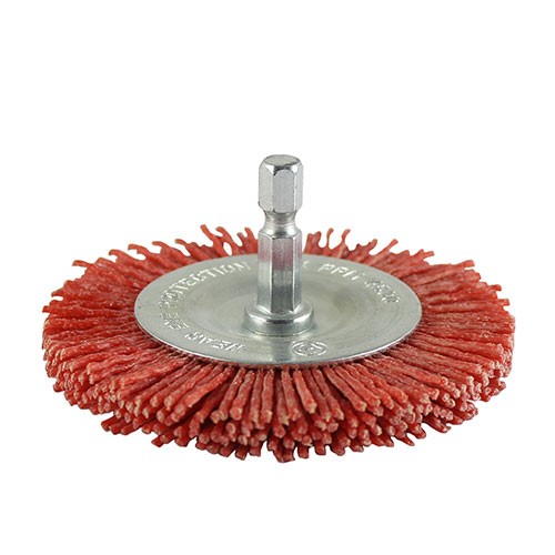 TIMCO Drill Wheel Brush - Nylon 75mm