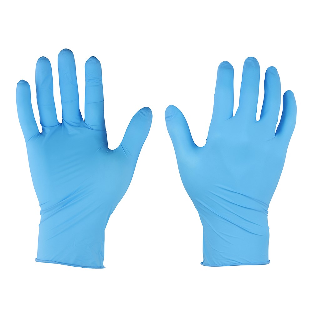 TIMCO Nitrile Gloves - Blue Large (100 Pack)