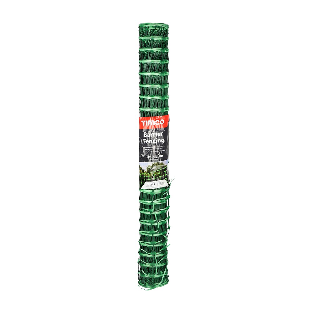 TIMCO Barrier Fencing - Green 1m x 50m