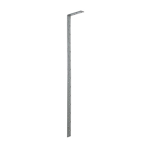 TIMCO Restraint Straps - Light Duty - Bent - Galvanised 700/100mm (Pack of 10)