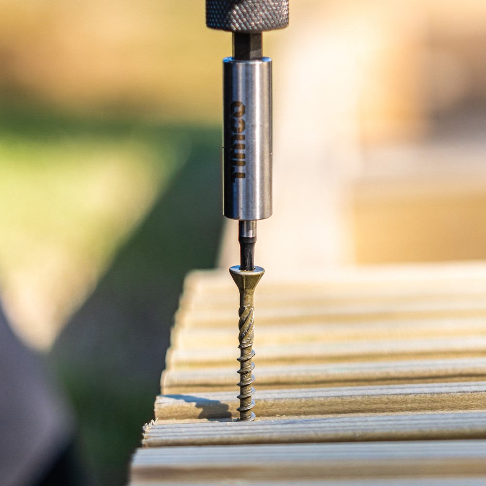thumbnail image 2 of 250x Timco C2 Exterior Decking Screws – 4.5 X 50mm – T20 Torx Head – Outdoor Wood 2 of 4