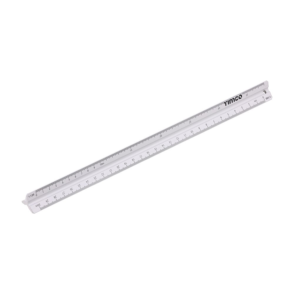 TIMCO Triangular Scale Ruler 300mm