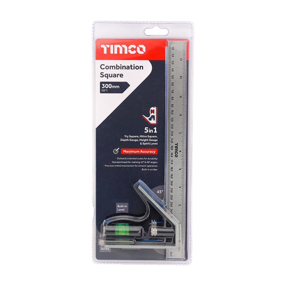 TIMCO Combination Square 300mm