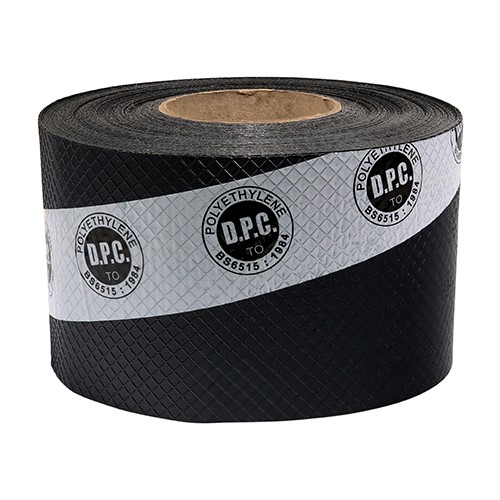 TIMCO Damp Proof Course - Black 112mm x 30m (Pack of 8)