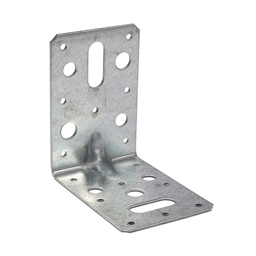 TIMCO Angle Brackets - Galvanised 90 x 90mm (Pack of 25)