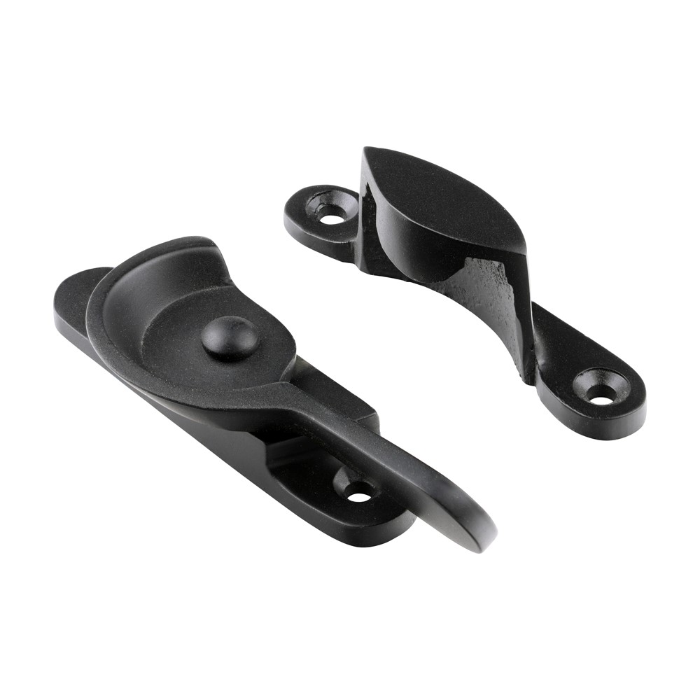 TIMCO Fitch Sash Fastener Matt Black 68 x 14mm (1)