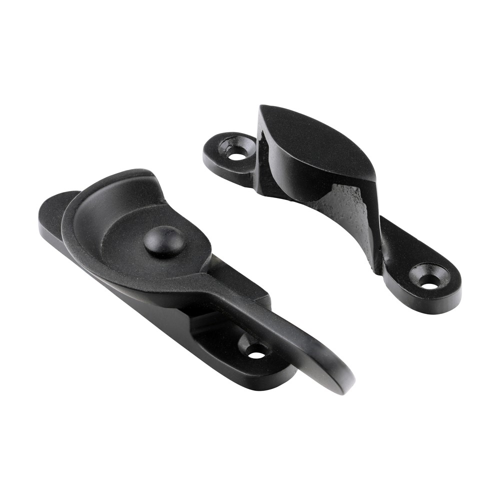 TIMCO Fitch Sash Fastener Matt Black 68 x 14mm (1)