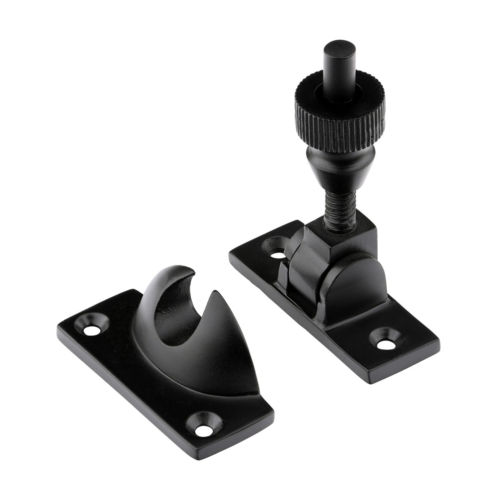 TIMCO Brighton Sash Fastener Matt Black 57 x 22mm (1)
