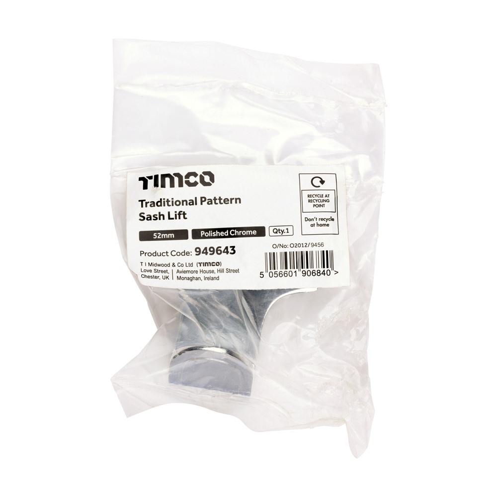 TIMCO Sash Lift Polished Chrome 52mm (1)