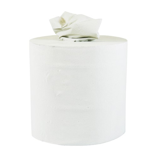 TIMCO Centrefeed Rolls - White 150m x 170mm (6 Pack)