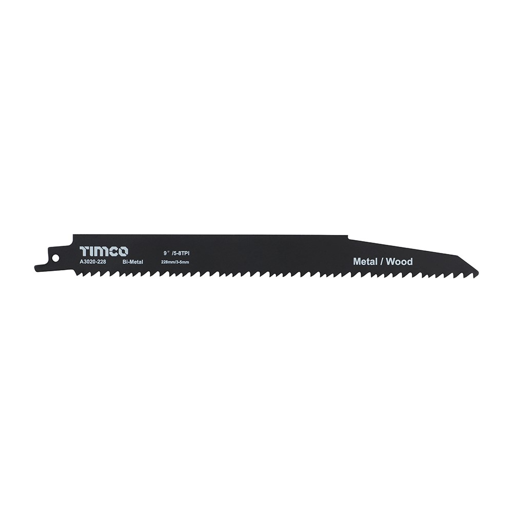 TIMCO Reciprocating Saw Blades - Wood with Nails Cutting - Bi-Metal S1110VFmm (5 Pack)