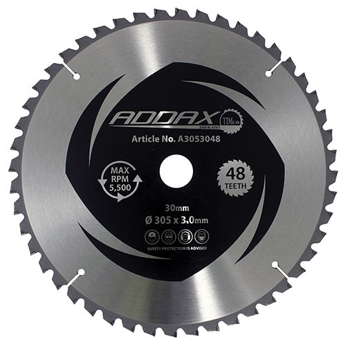 TIMCO -5° Circular Saw Blade 305 x 30mm x 48T