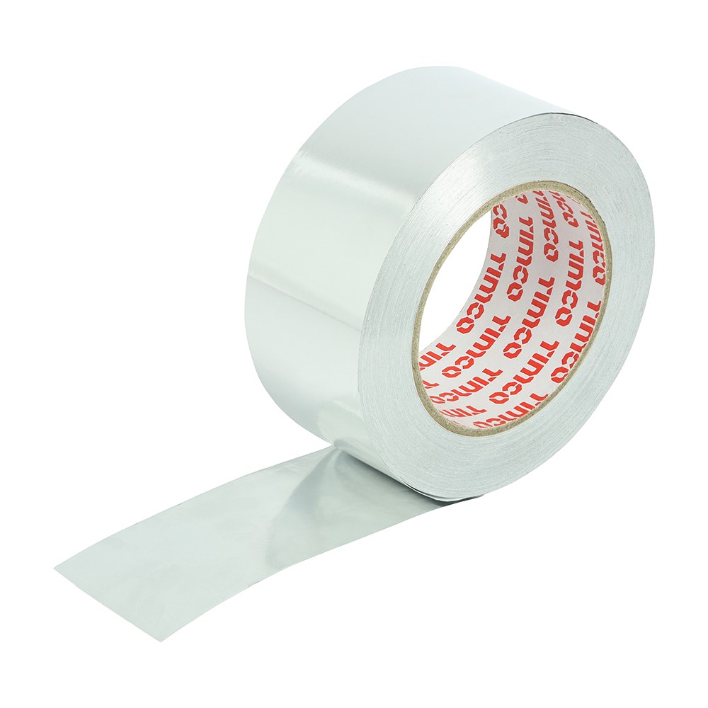 TIMCO Extreme Temperature Aluminium Foil Tape 45m x 50mm