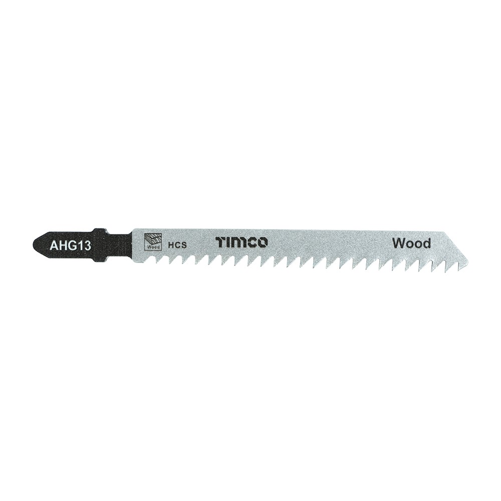 TIMCO Jigsaw Blades - Wood Cutting - HCS Blades T111C (5 Pack)