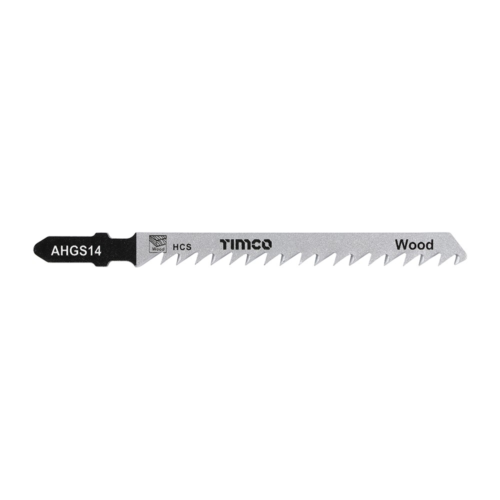 TIMCO Jigsaw Blades - Wood Cutting - HCS Blades T144D (5 Pack)